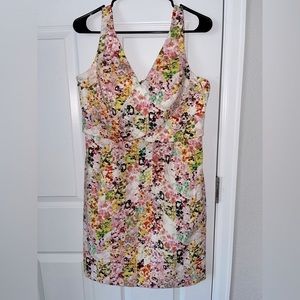 Jessica Simpson Mini Floral Print Dress, size 10